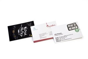 Standartinė vizitinė kortelė